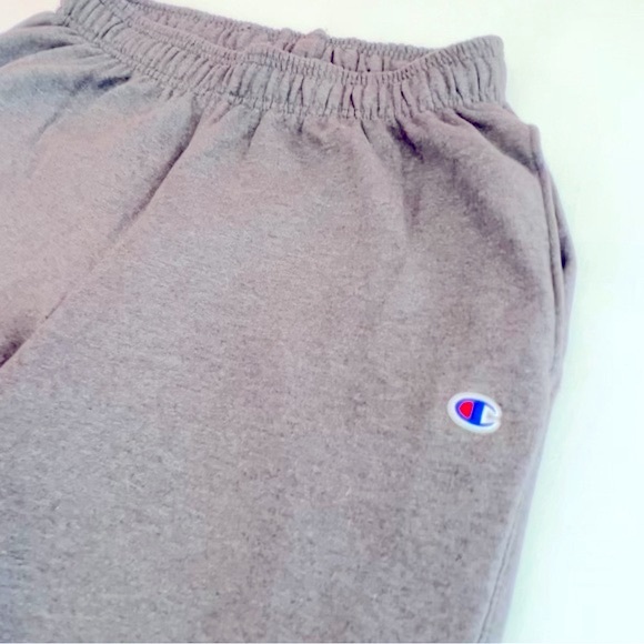 EUC Champion Jogger Sweatpants Mens Size L Gray Sweatpants Grey Champion 013 - Picture 4 of 9